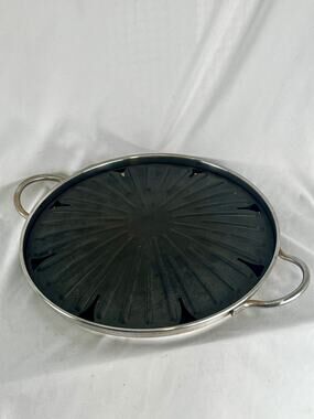 Vintage Circulon Korean BBQ Grill Pan Cast Aluminum Tabletop Grill 12”